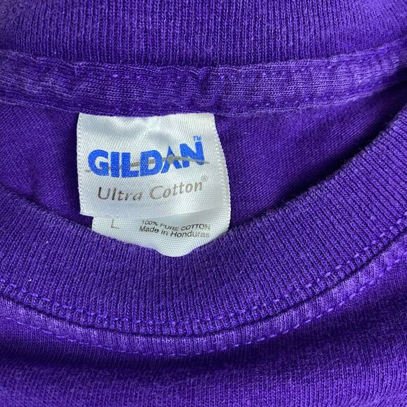 Usher In This Club Promo T-Shirt Purple Size L Sony Ericsson MP3 AT&T Phone VTG - Picture 5 of 6